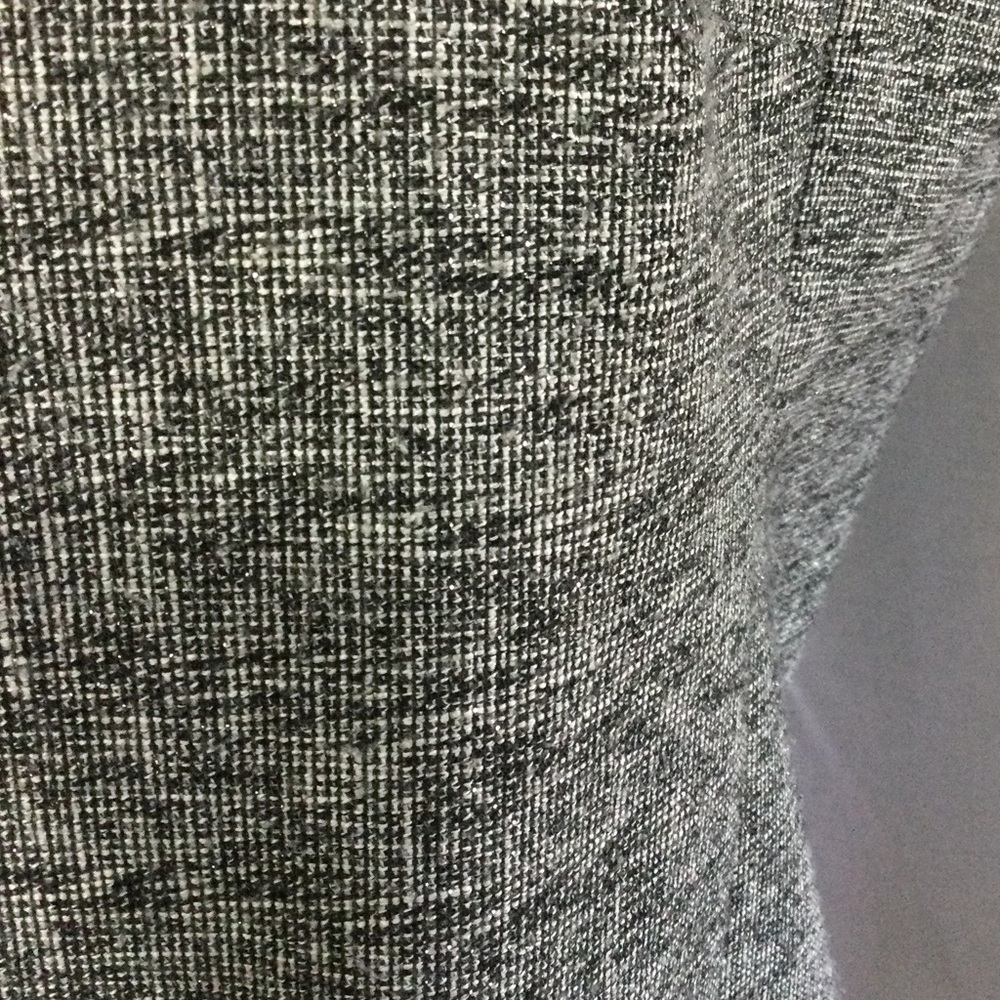 Chico's Fully Lined Button Front Metallic Thread … - image 3